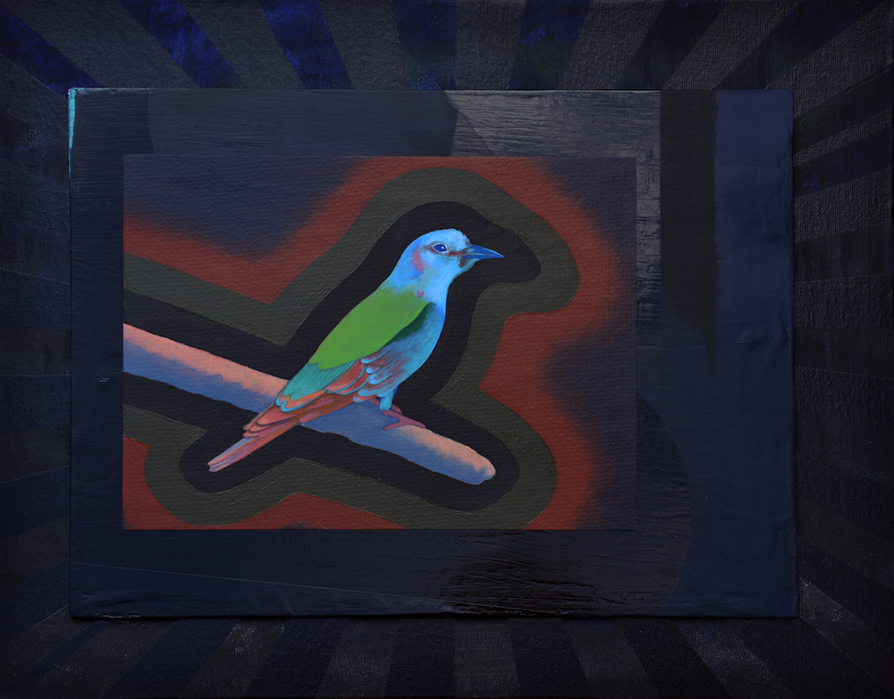 A Dot in a Pool of Broken Sound Waves